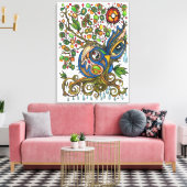 シャーマン・スピリット：しだれツリー・スピリット(SOUTH) キャンバスプリント (インサイチュ (リビング))