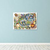 シャーマン・スピリット：スピリットの声の囁き(WEST) キャンバスプリント (インサイチュ (ウッドフロア))