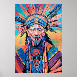 シャーマン，ソルジャー，アミュレット，魔法 ポスター