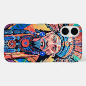 シャーマン,ソルジャー,アミュレット,魔法 Case-Mate iPhoneケース (裏面 (横))