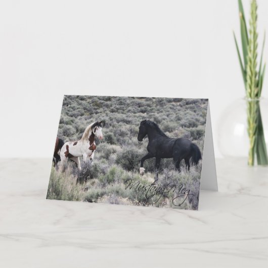 シャーマン・ツイスター折り畳みノートカード ノートカード (正面)