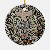 シャーマン·ペヨテの儀式 セラミックオーナメント (正面)
