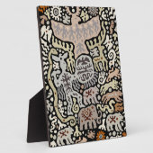 シャーマン ペヨーテの儀式 フォトプラーク (側面)