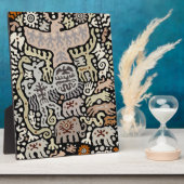 シャーマン ペヨーテの儀式 フォトプラーク (側面)