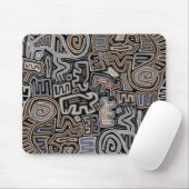 シャーマン・ペヨーテ・ヘビの祭祀霊 マウスパッド (マウス)