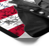 シャーマン、リンカン、グラントとブラック縁ど ポスター (角)