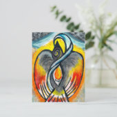 シャーマン・レイブン火災 ポストカード (スタンド正面)