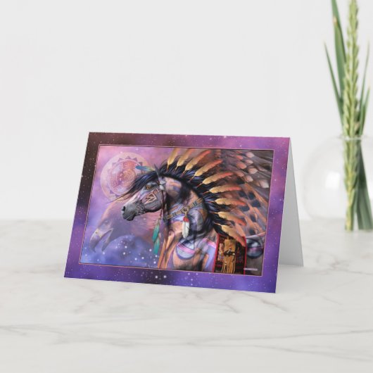 シャーマンNotecard カード (正面)