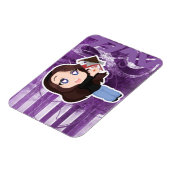 シャームチョコチビ(小さくかわいく書いた感じ)磁石 マグネット (左側)