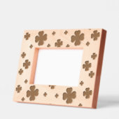 シャームロック、4つのリーフクローバー レーザー彫刻フレーム (左)