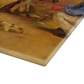 シャーリングザラムズトム・ロバーツ1890オーストラリアアート カッティングボード (角)