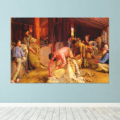 シャーリングザラムズトム・ロバーツ1890オーストラリアアート キャンバスプリント (インサイチュ (ウッドフロア))