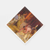 シャーリングザラムズトム・ロバーツ1890オーストラリアアート スタンダードランチョンナプキン (角)