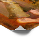 シャーリングザラムズトム・ロバーツ1890オーストラリアアート ポスター (角)