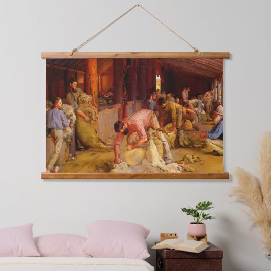 シャーリングザラムズトム・ロバーツ1890 吊り下げ型タペストリー (寝室)