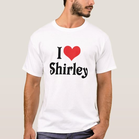 シャーリーが大好き Tシャツ (正面)