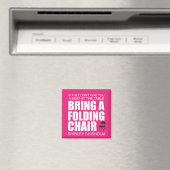 シャーリーチスホルムフォールディングチェアピンク マグネット (インサイチュ (食洗機))