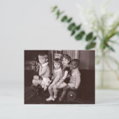 シャーリーテンプルと集団.jpeg ポストカード (スタンド正面)