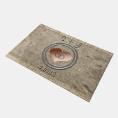 シャーリー・テイラーによるこのリングや輪で ドアマット (アングル)