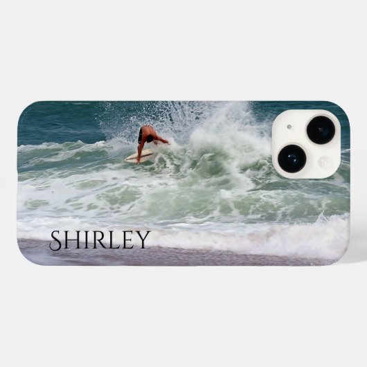 シャーリー・テイラーによるスキムボーディング Case-Mate iPhoneケース (裏面 (横))