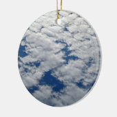 シャーリー・テイラーによる空のパターン セラミックオーナメント (左)
