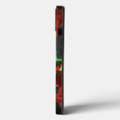 シャーリー・テイラーによる赤いユリのテクスチャ Case-Mate iPhoneケース (裏面 / 左)