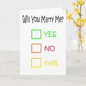 シャーリー・テイラーに結婚してくれないか カード (黄色い花)