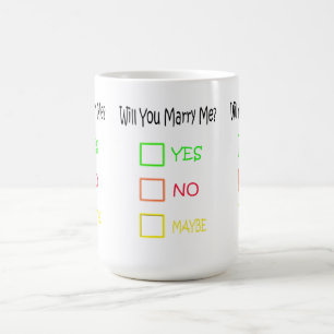 シャーリー・テイラーに結婚してくれないか コーヒーマグカップ