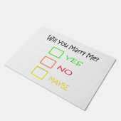 シャーリー・テイラーに結婚してくれないか ドアマット (アングル)