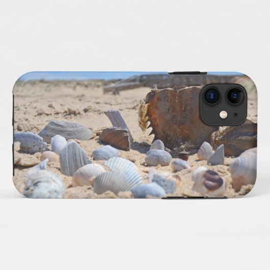 シャーリー·テイラーのビーチ上のシーシェルズ Case-Mate iPhoneケース (裏面(横))