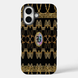 シャールかわいらしボルジVIモノグガーリーラム iPhone 16ケース