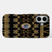 シャールかわいらしボルジVIモノグガーリーラム Case-Mate iPhoneケース (裏面 (横))