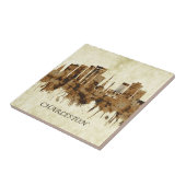 シャールストンサウスカロライナ市の町並み タイル (側面)