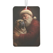 シャールペイとサンタクロースフェスティバルクリスマス カーエアーフレッシュナー (裏面)