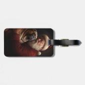 シャールペイとサンタクロースフェスティバルクリスマス ラゲッジタグ (裏面横)