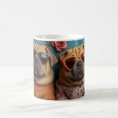 シャールペイとハートバラバレンタインデー コーヒーマグカップ (中央)