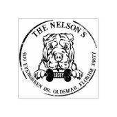 シャールペイカスタムファミリー差出人住所 ラバースタンプ (インプリント)