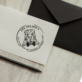 シャールペイカスタムファミリー差出人住所 ラバースタンプ