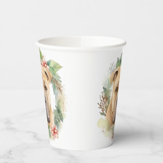 シャールペイクリスマスリースフェスティバルカップ 紙コップ (左)