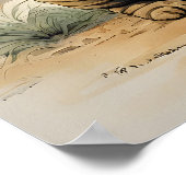 シャールペイドッグアートプリント ポスター (角)