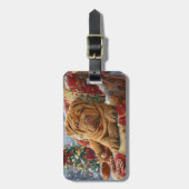 シャールペイドッグクリスマスフェスティバル ラゲッジタグ (正面縦)