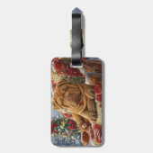 シャールペイドッグクリスマスフェスティバル ラゲッジタグ (裏面縦)