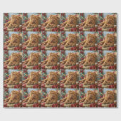 シャールペイドッグクリスマスフェスティバル ラッピングペーパー (フラット)