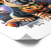 シャールペイドッグハロウィーンスクエア ポスター (角)