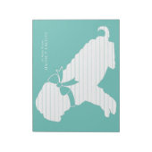 シャールペイドッグパピー ノートパッド (回転)