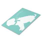 シャールペイドッグパピー ノートパッド (アングル)