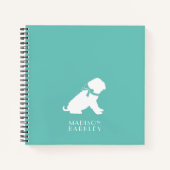 シャールペイドッグパピー ノートブック (正面)