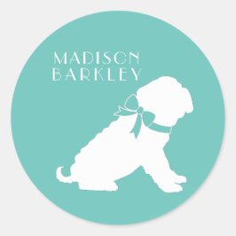 シャールペイドッグパピー ラウンドシール