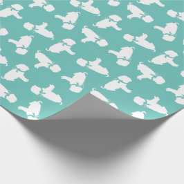 シャールペイドッグパピー ラッピングペーパー