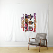 シャールペイハロウィンサンクスギビングクリスマスクラシック タペストリー (インサイチュ(横))